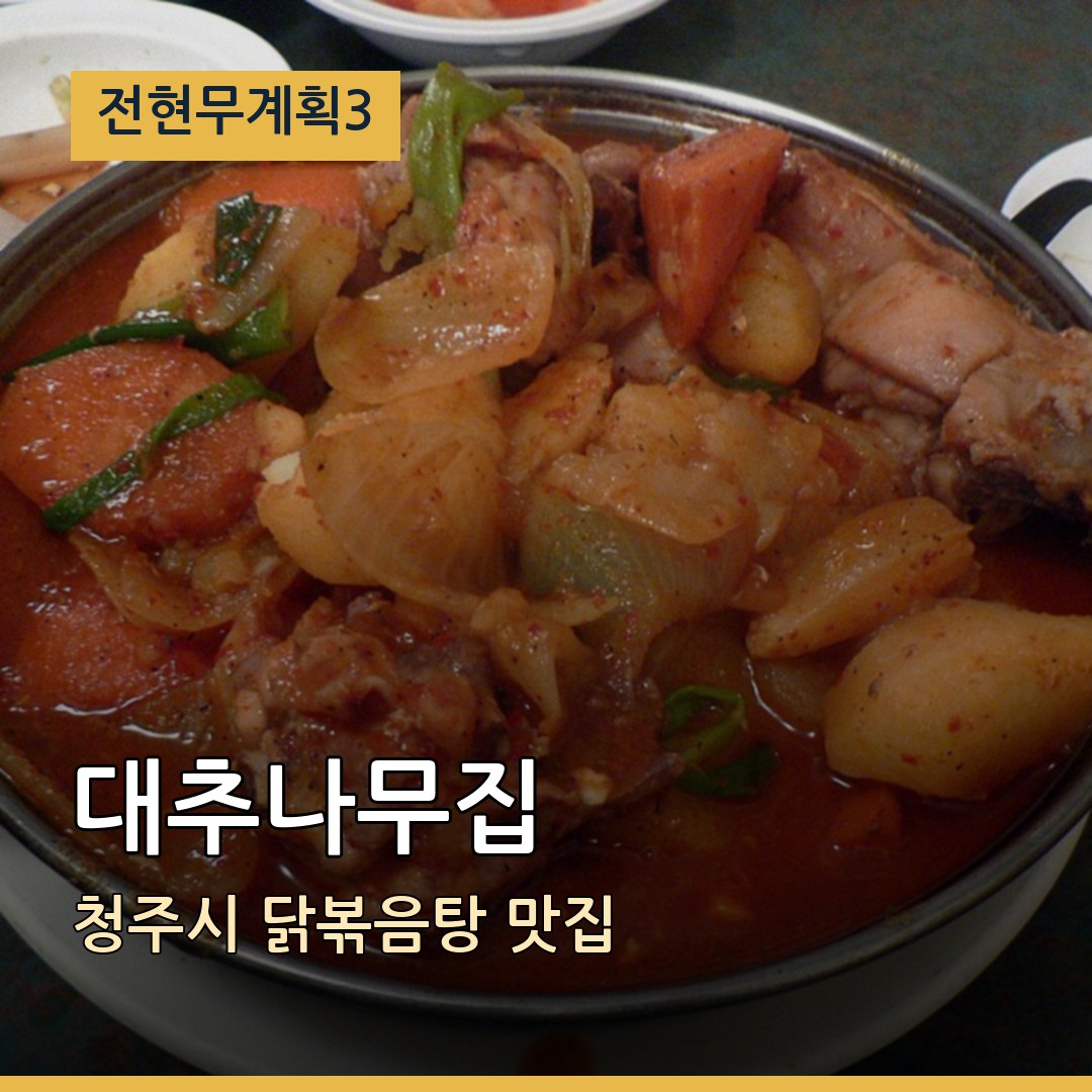 전현무계획3 청주시 대추나무집 닭볶음탕 맛집