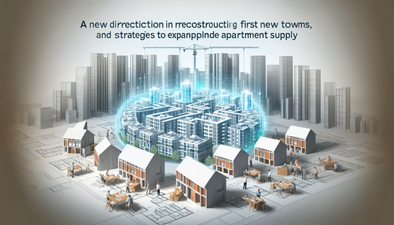 1기 신도시 재건축의 새로운 방향과 아파트 공급 확대 전략