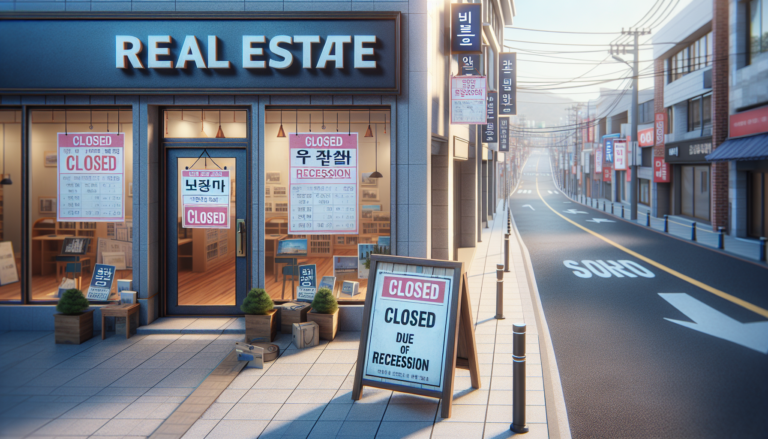 지방 공인중개사 폐업 현상과 경기 불황의 심각한 원인 분석