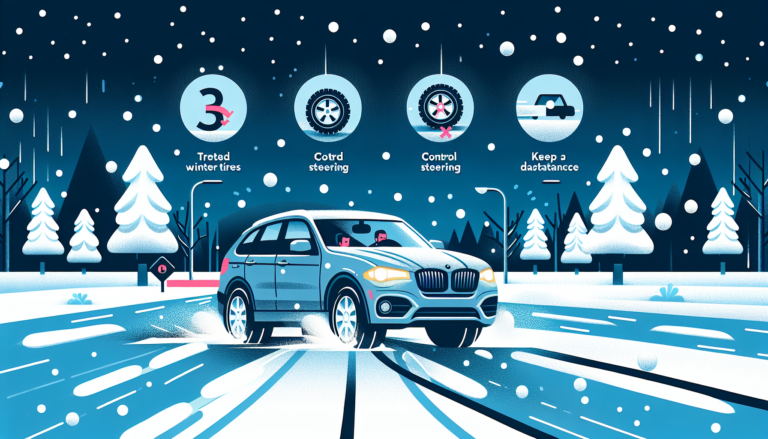 후륜구동 차량으로 눈길 안전하게 운전하는 3가지 팁